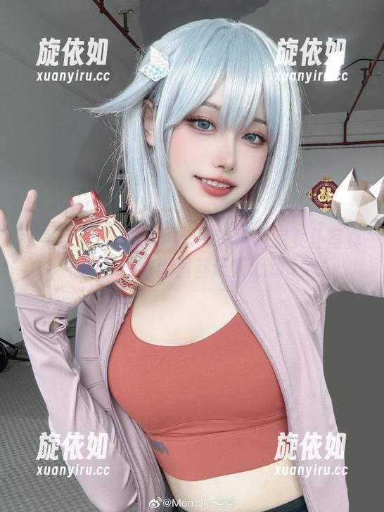 惊艳巨制！Momoko葵葵黑枪呆女仆写真中的每一张原图都让人心动.txt