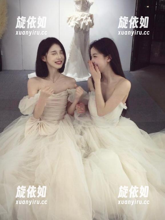 分享喵糖映画白纱裙套图，感受纯洁与甜美的交融.txt