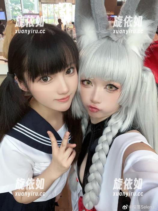 高清樱落酱w写真：沉浸在碧蓝航线镇海潋滟水色的梦幻氛围中.txt