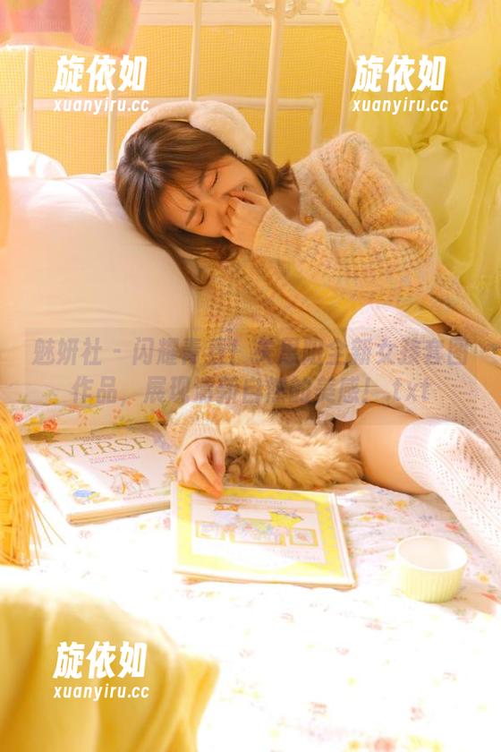 魅妍社 - 闪耀青春！关思阳全新女孩套图作品，展现清新自然的美感！.txt